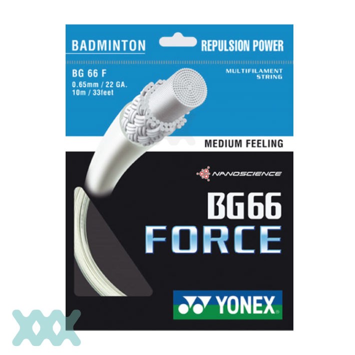 Yonex BG66 Force BG66F badmintonsnaar - coil 200 meter